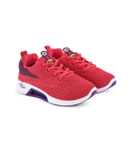Batman Lace Running Shoes For Boys & Girls (Red)